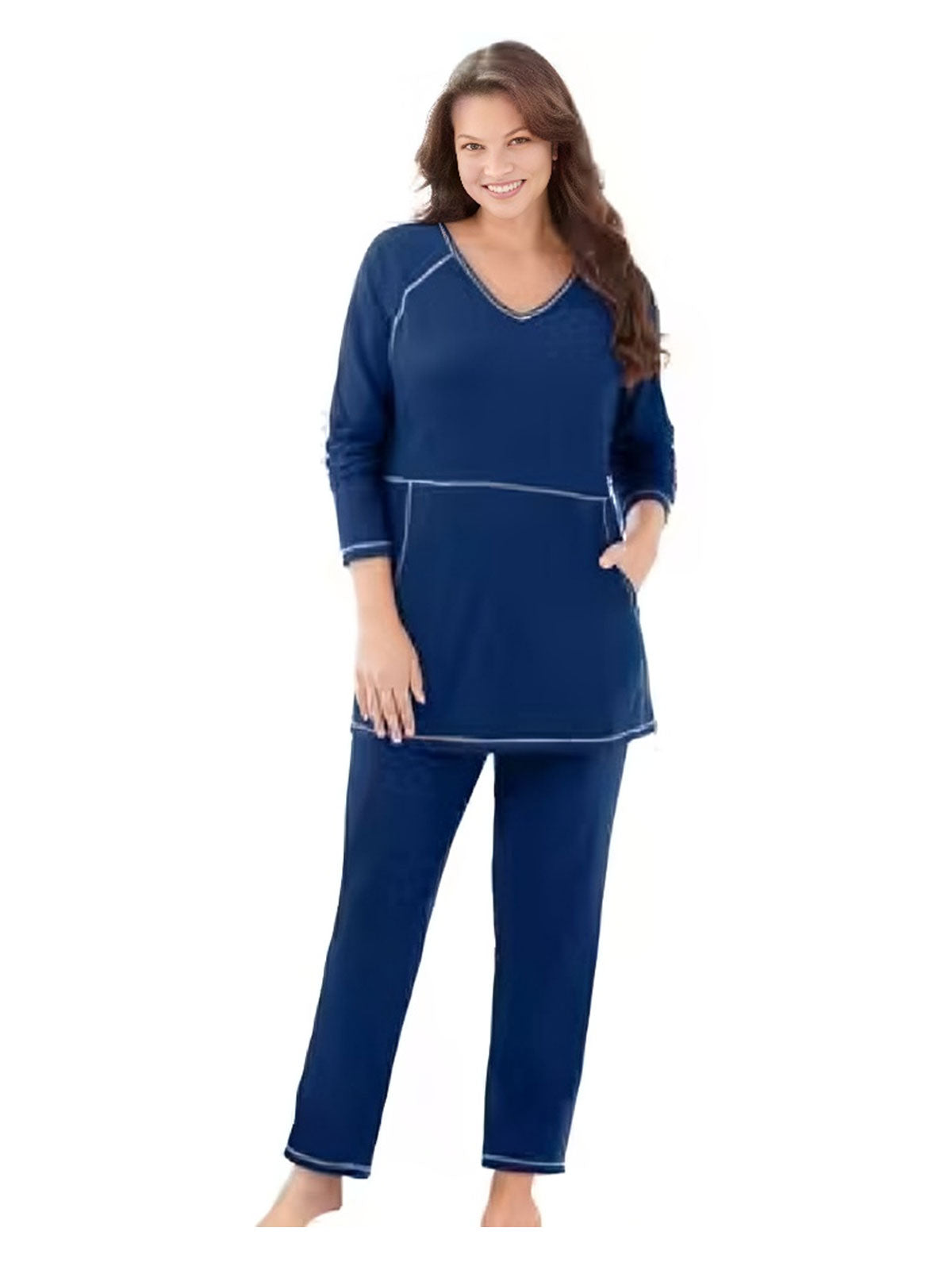 Navy Sleepwear Pajama Set PSW-8985