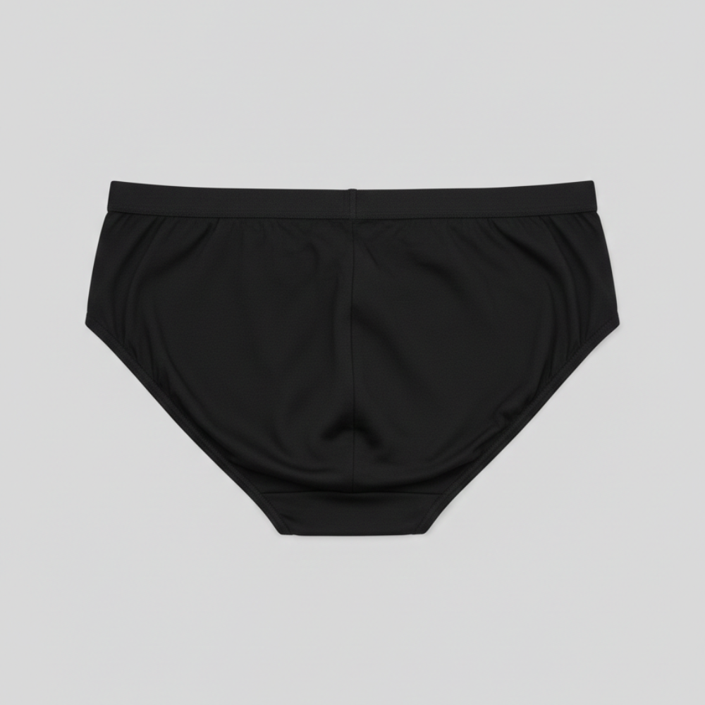 Black Big Size Classic Cotton Brief For Men PSM-9634
