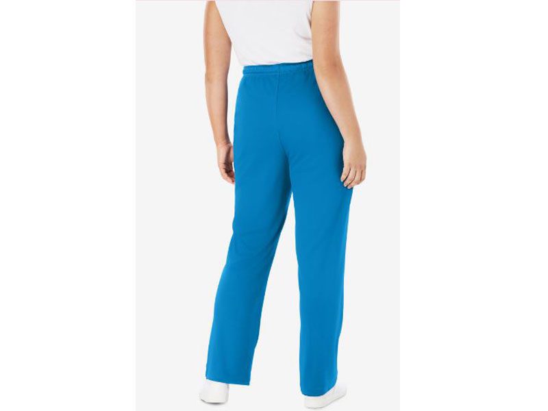 Vibrant Blue Sport Knit Straight Leg Pant PSW-4622