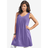 Vintage Lavender Swing Ultimate Tunic Tank PSW-7983