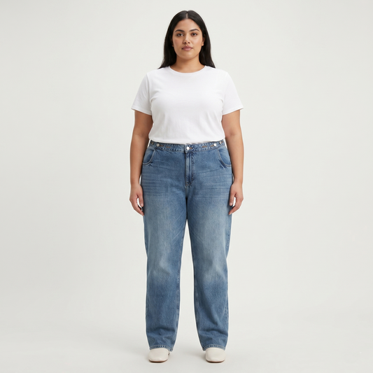 Vintage Fade Straight Fit Denim Jeans PSW-11092