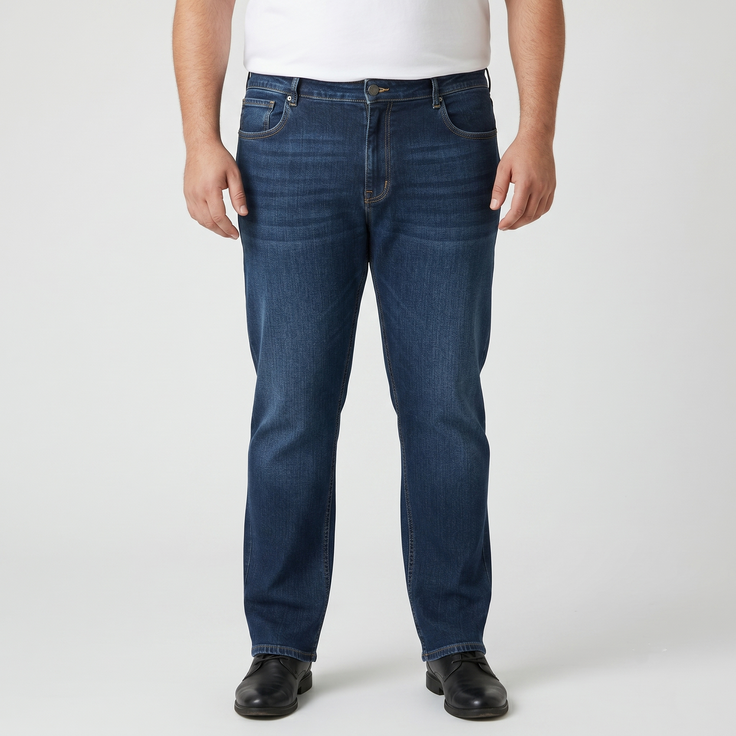 Vintage Wash Blue Denim Jeans PSM-11218