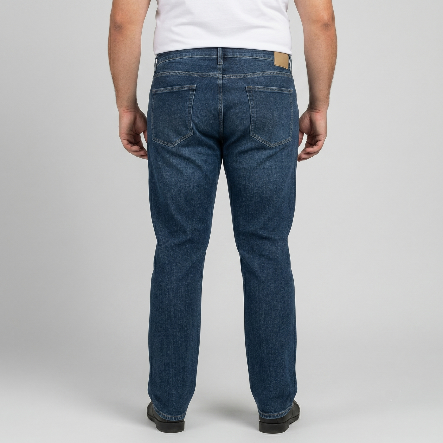 Vintage Wash Blue Denim Jeans PSM-11218