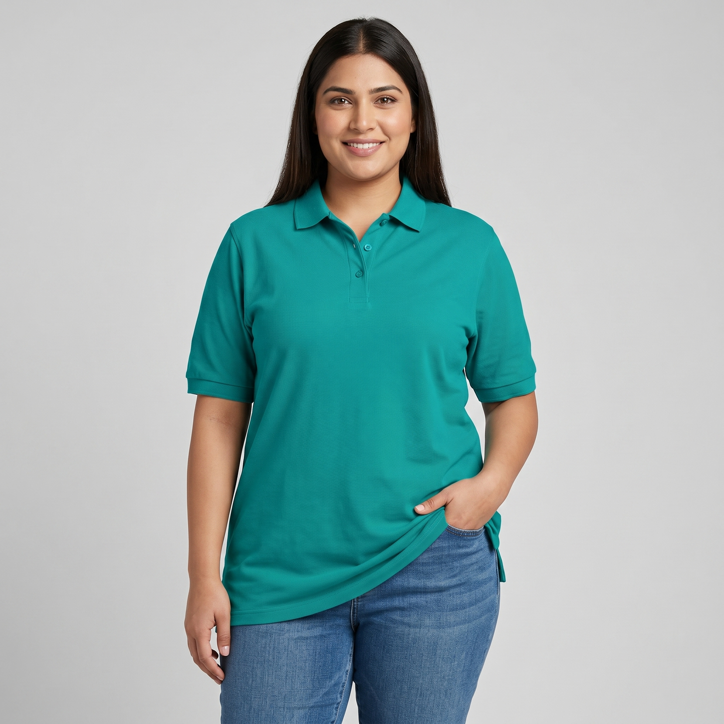 Waterfall Short Sleeve Polo T-Shirt PSW-7242