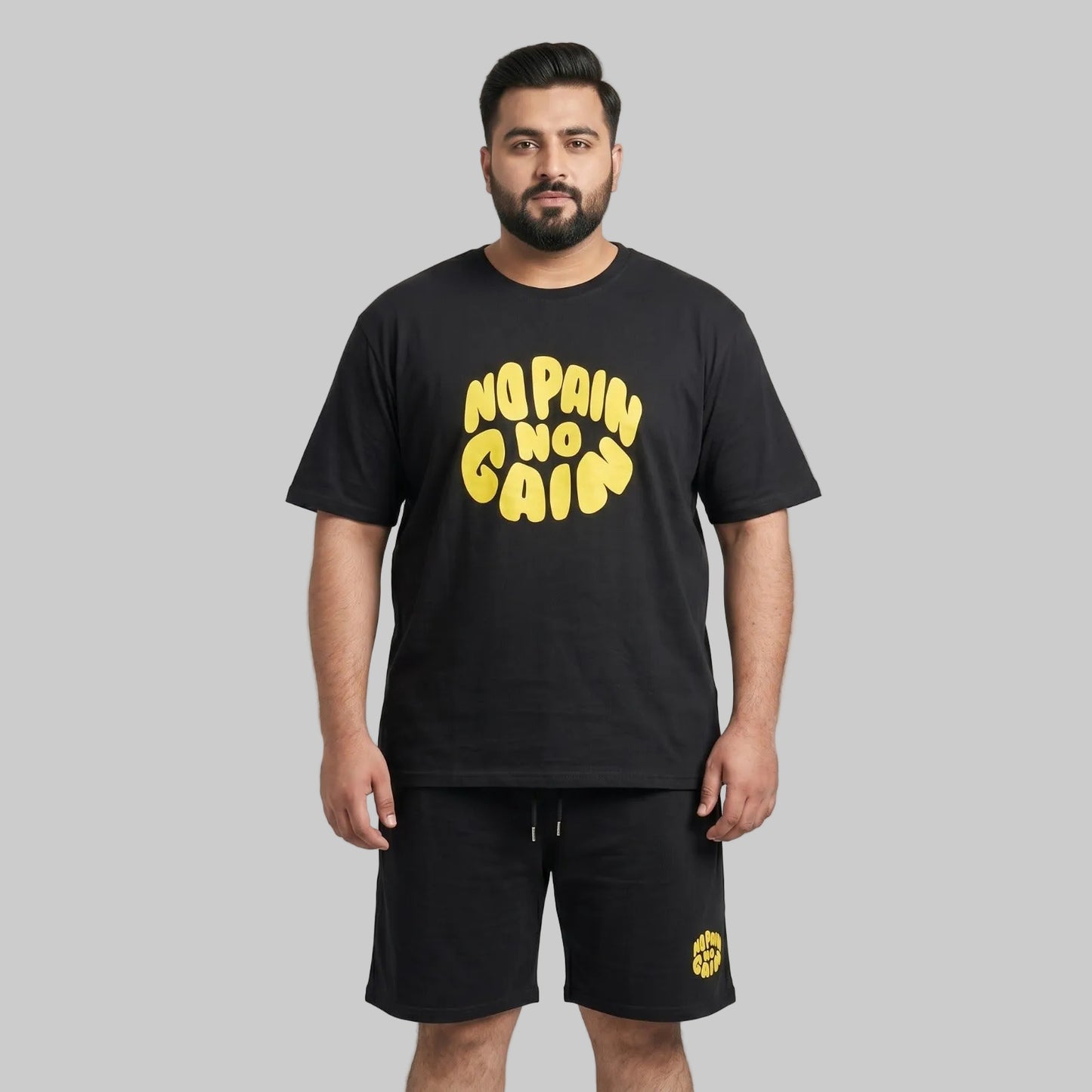 No Pain No Gain Graphic Co-Ord Set PSM-9902