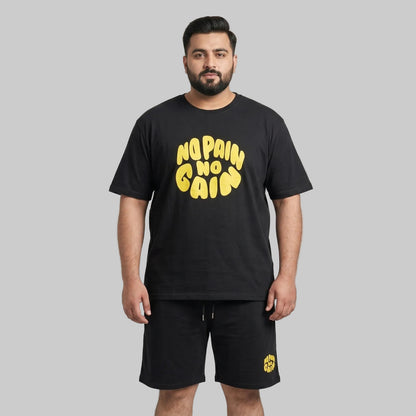 No Pain No Gain Graphic Co-Ord Set PSM-9902