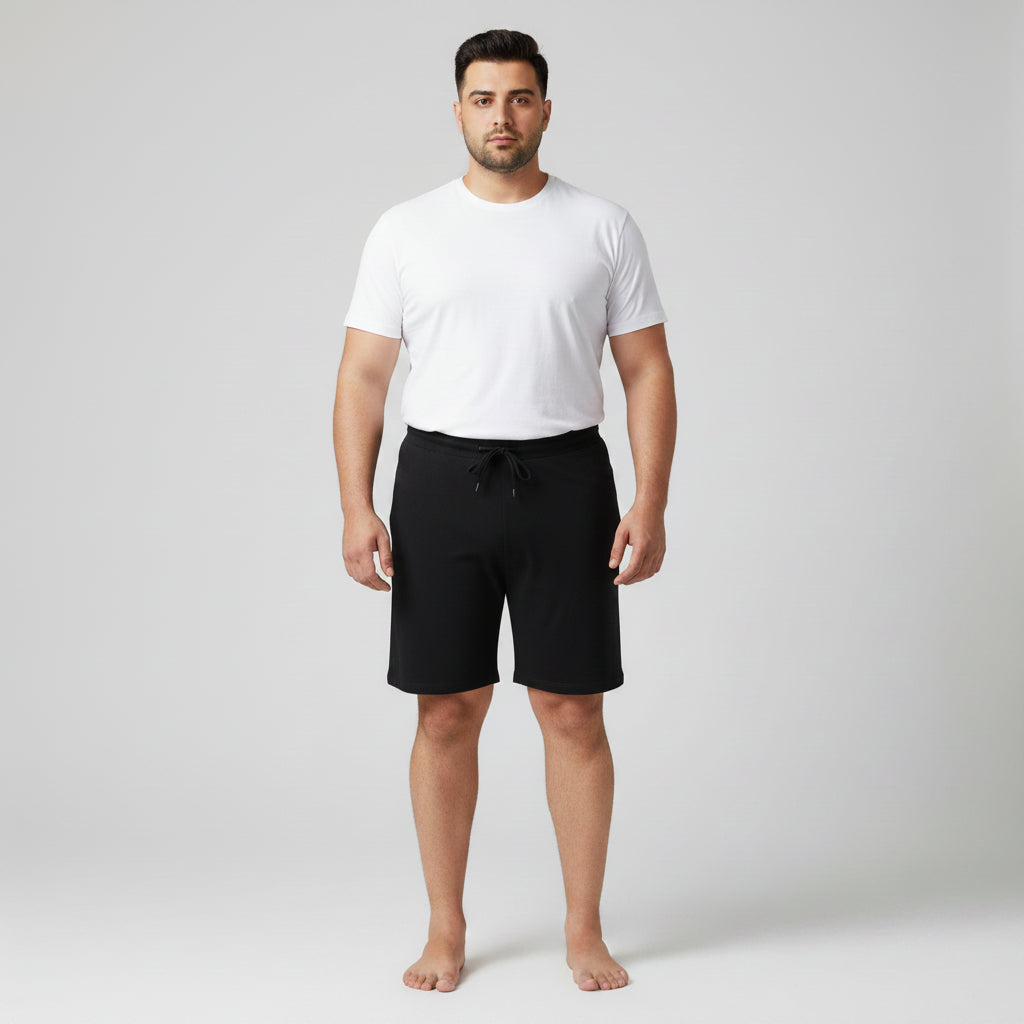 Black Essential Jersey Shorts PSM-11051