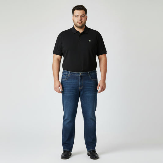 Vintage Wash Blue Denim Jeans PSM-11218