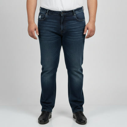 Classic Dark Indigo Straight-Fit Jeans PSM-11258