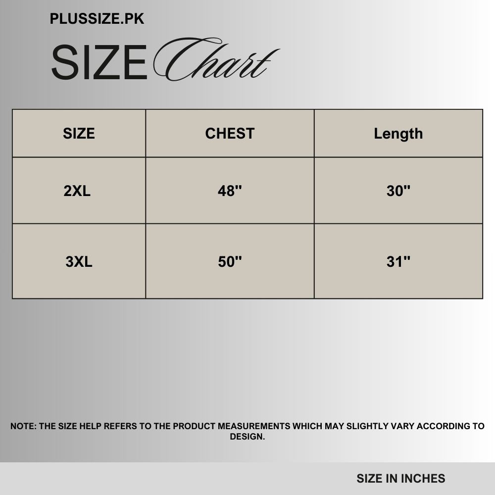 Size chart for Camel Vertical Stripe Polo T-Shirt PSM-10645
