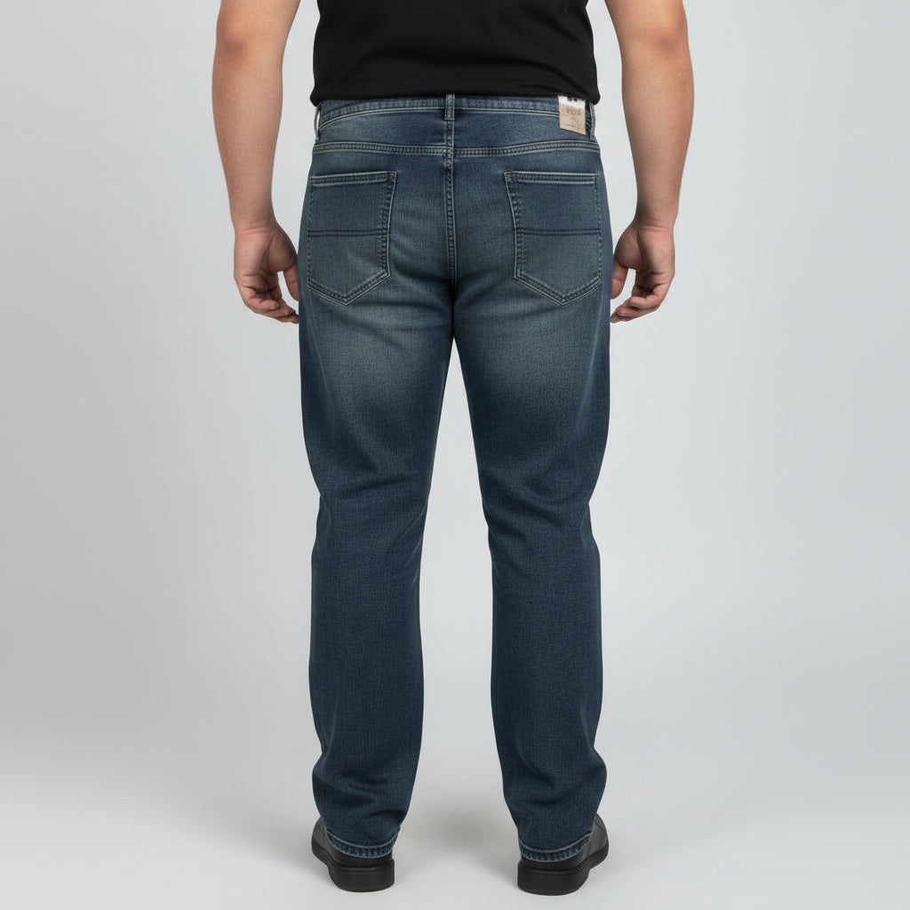 Indigo Wash Slim-Fit Jeans PSM-11257