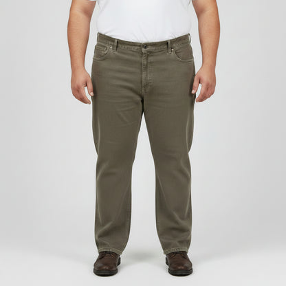 Twill Cotton Straight Fit Jeans PSM-11256