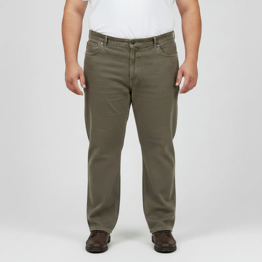 Twill Cotton Straight Fit Jeans PSM-11256