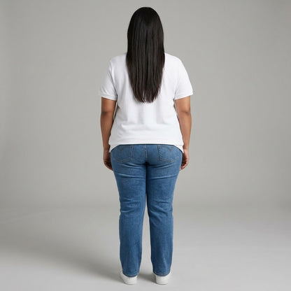 White Short Sleeve Polo T-Shirt PSW-7239