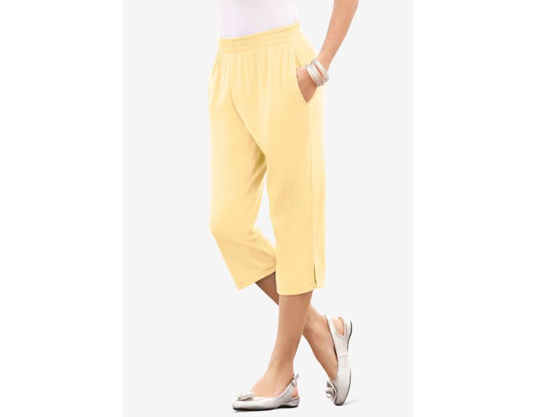 Banana Soft Knit Capri Pant PSW-7135