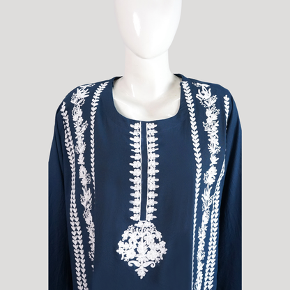 Zarmin Dhanak Embroidered 3-Piece Suit PSW-10400