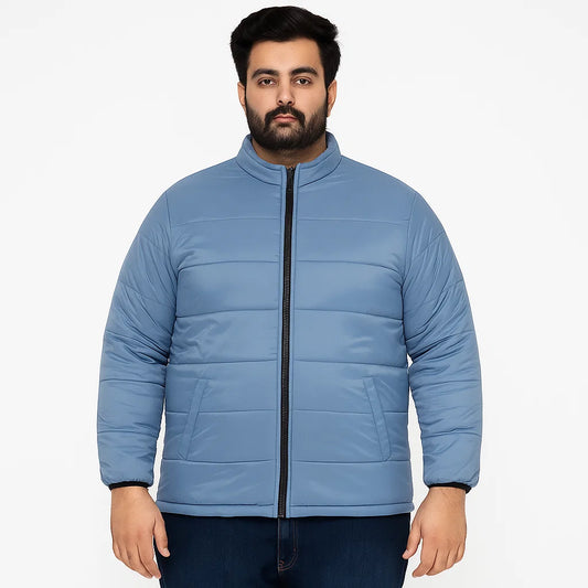 Skyline Plus Size Long Sleeve Puffer Jacket PSM-8739
