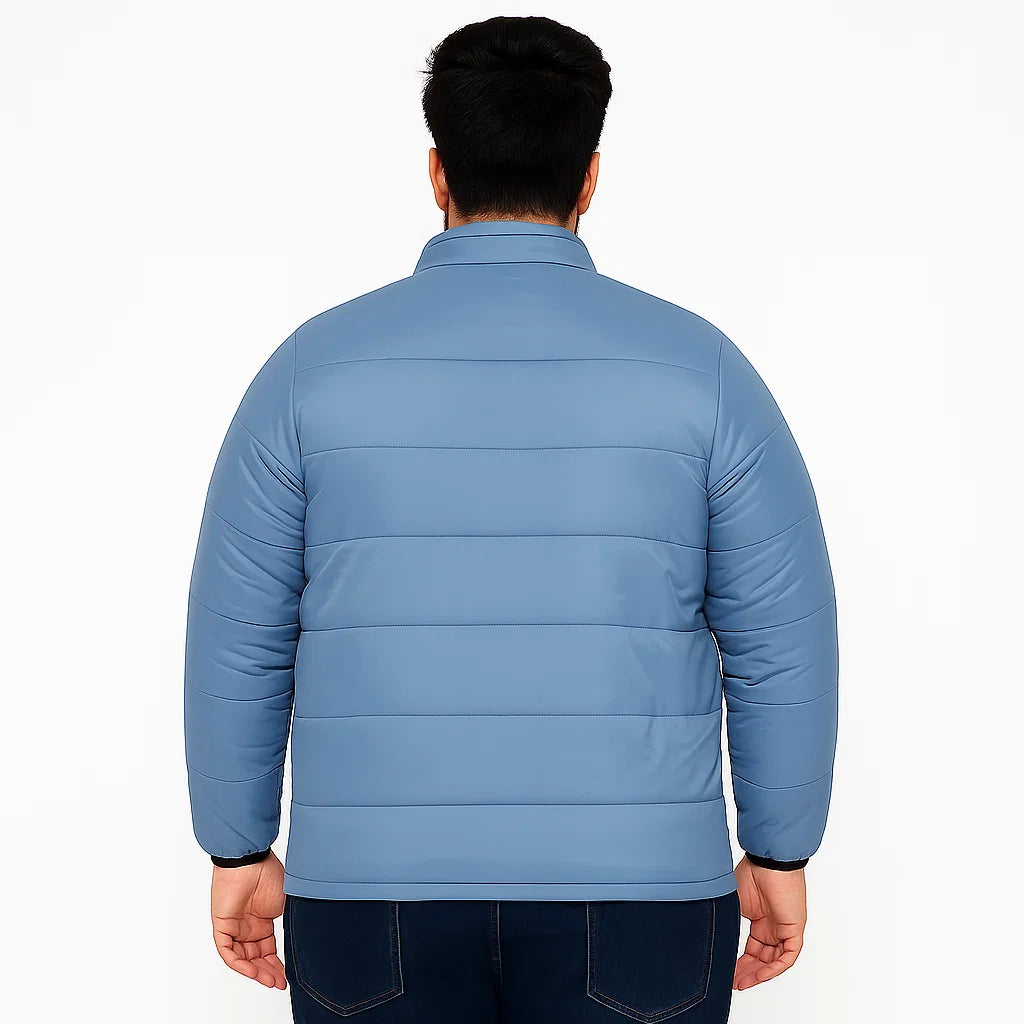 Skyline Plus Size Long Sleeve Puffer Jacket PSM-8739