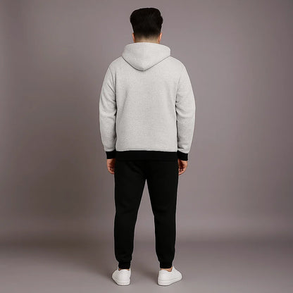 Comfy Luxe Plus-Size Cotton Fleece Tracksuit PSM-8703