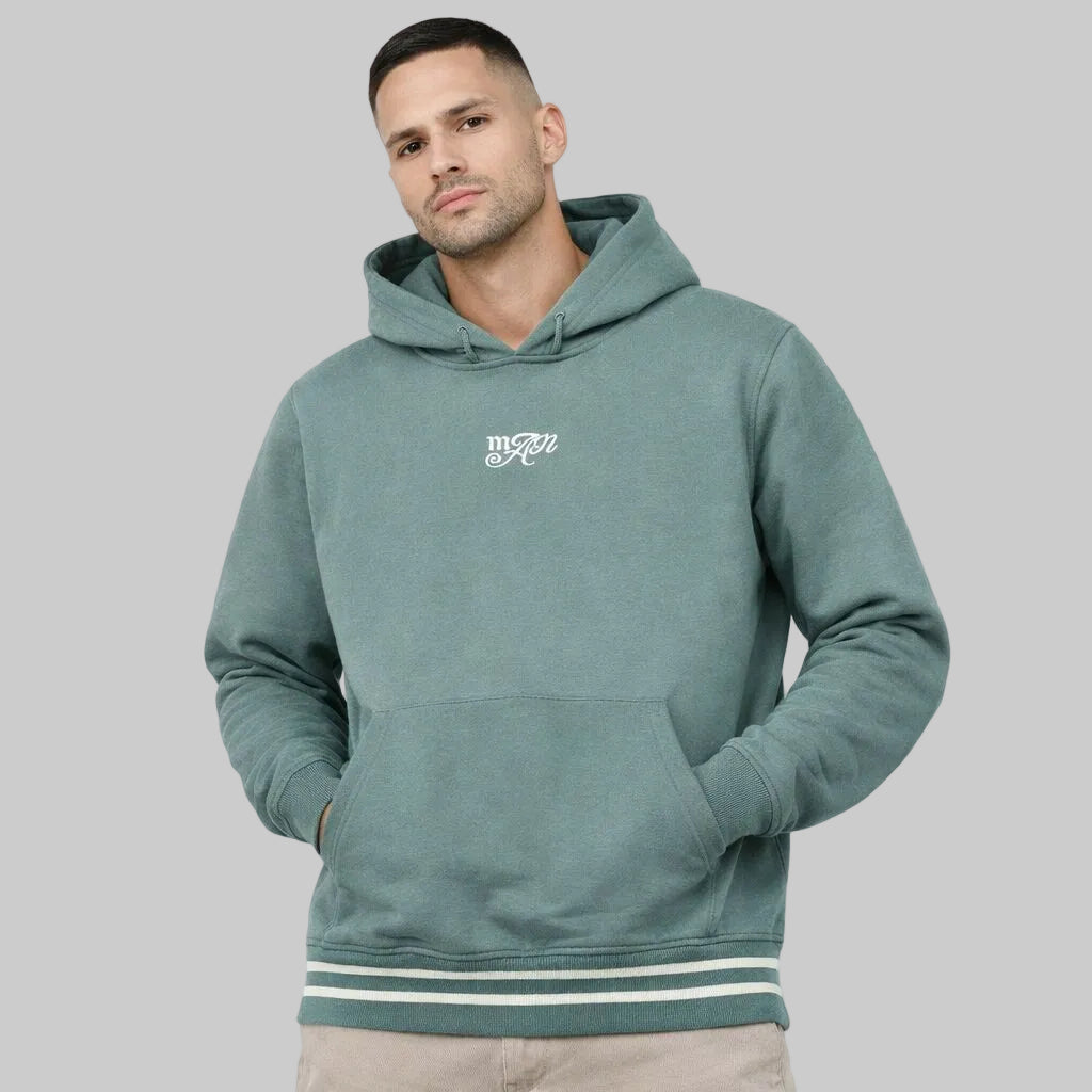 Sage Green Classic Pullover Hoodie PSM-10466