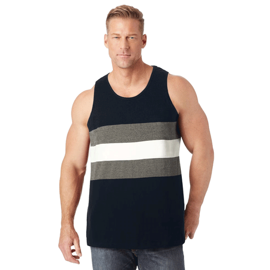 Black Stripe Shrink-Less Lightweight Tank PSM-9172
