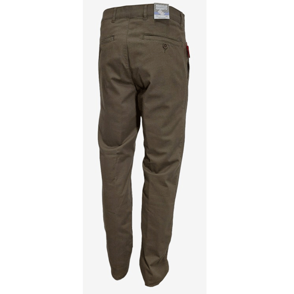 Brown Padded Modern Fit Pant PSM-9118