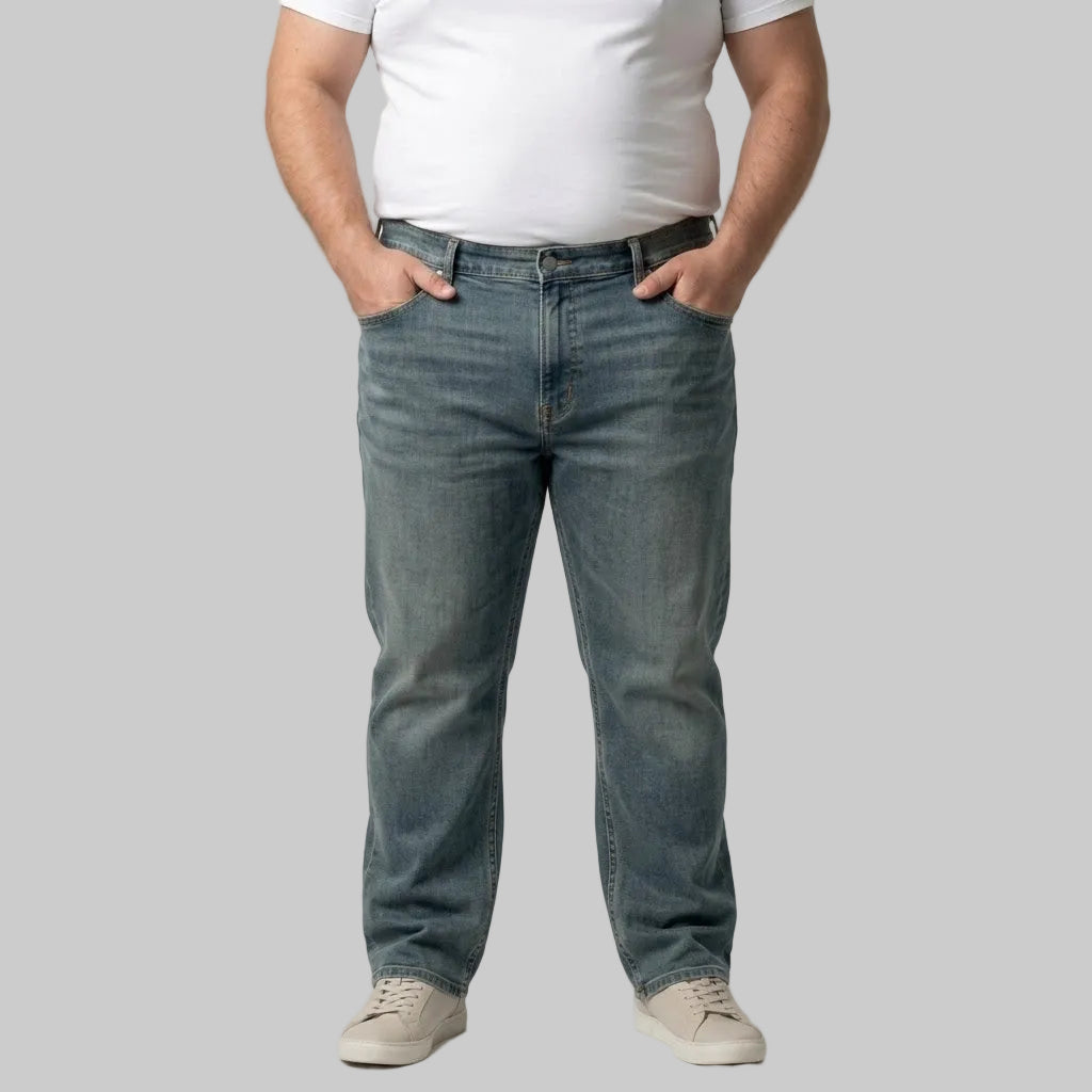 Dark Teal Slim Fit Stretch Jeans PSM-10169