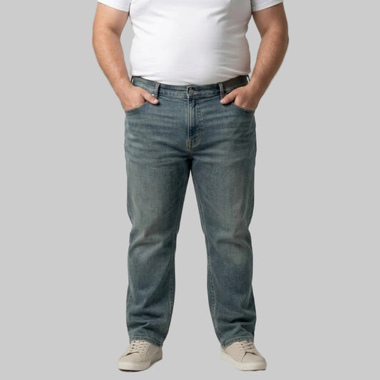Dark Teal Slim Fit Stretch Jeans PSM-10169