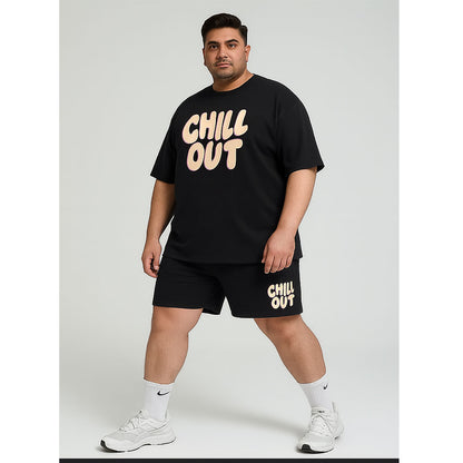 Chill Out Plus-Size Shorts Set PSM-9903