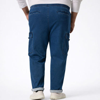 DeepBlue Utility Denim Joggers Jeans PSM-10502