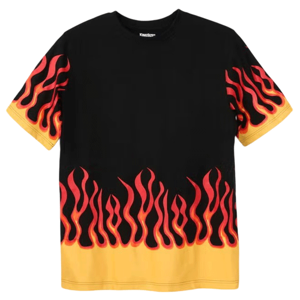 Flames Easy Style Graphic Tee PSM-9175