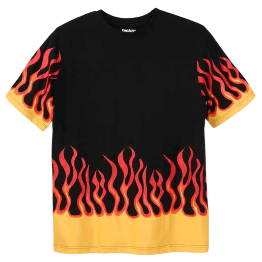 Flames Easy Style Graphic Tee PSM-9175