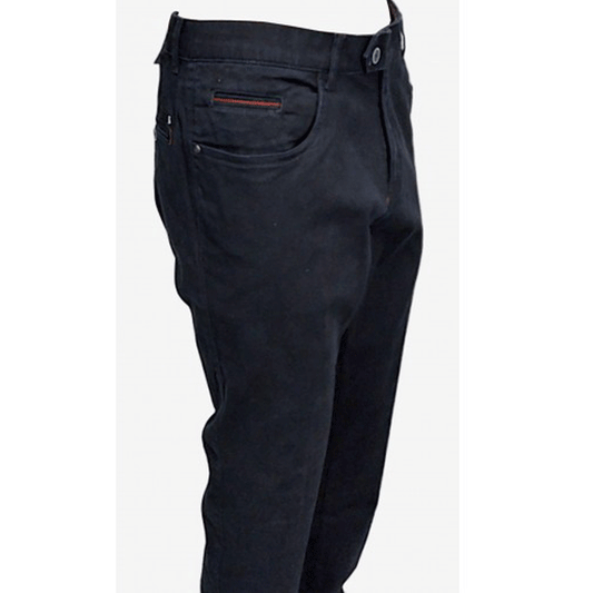 Navy Blue Regular Fit Cotton Pant PSM-9119