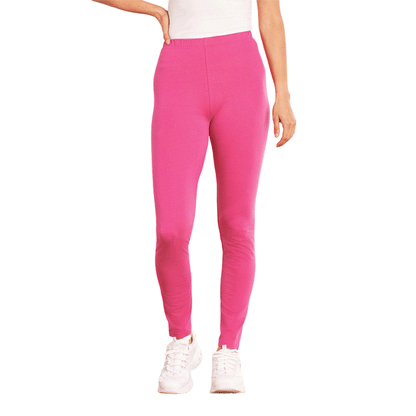 Pink Punch Plus Size Cotton Stretch Legging PSW-9171