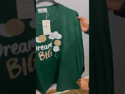 Forest Green Printed Pajama Set PSW-10304