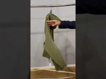 Olive Green Classic Full-Zip Fleece Hoodie PSM-10459