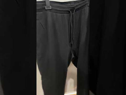 Classic Black Terry Jogger Pants PSW-10558