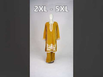 Zeenat Dhanak Embroidered 3-Piece Suit PSW-10397