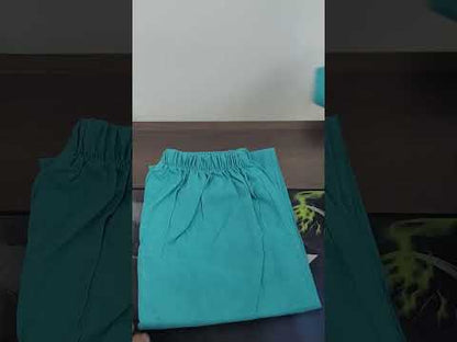 Turquoise Irish Linen B Grade Co-Ord Set  PSW-11673B