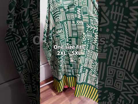 Black Floral Butterfly Print Maxi Kaftan PSW-11742