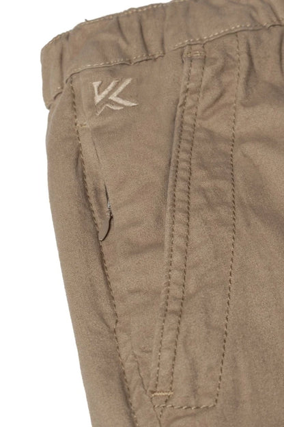Khaki elasticated waist rugby Pant with pockets – Big & Tall fit.