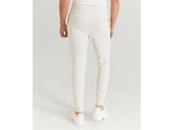 White Fleece Slim Fit Joggers PSM-4151