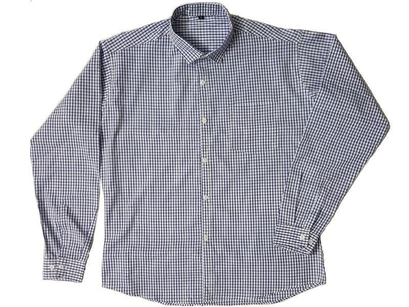 Light Blue Plus Size Shirt PSM-598 | Plus Size Clothing in Pakistan