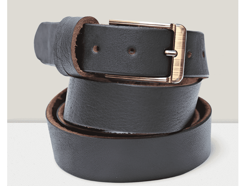 Black Genuine Leather Big Size Belt PSM-702 | Plus Size Clothing in ...