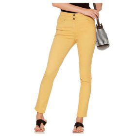 Mustard Cotton Pants For Women PSW-1017