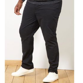Black Big Size Cotton Pants PSM-1068