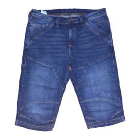 Blue Denim Big Size B Grade Shorts PSM-1057