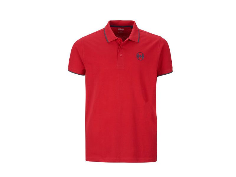 plus size red polo shirts