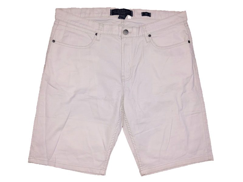 Off White Cotton Shorts PSM-1065 | Plus Size Clothing in Pakistan