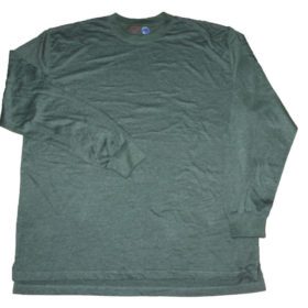 Green Big Size Long Sleeve T-Shirt PSM-3341
